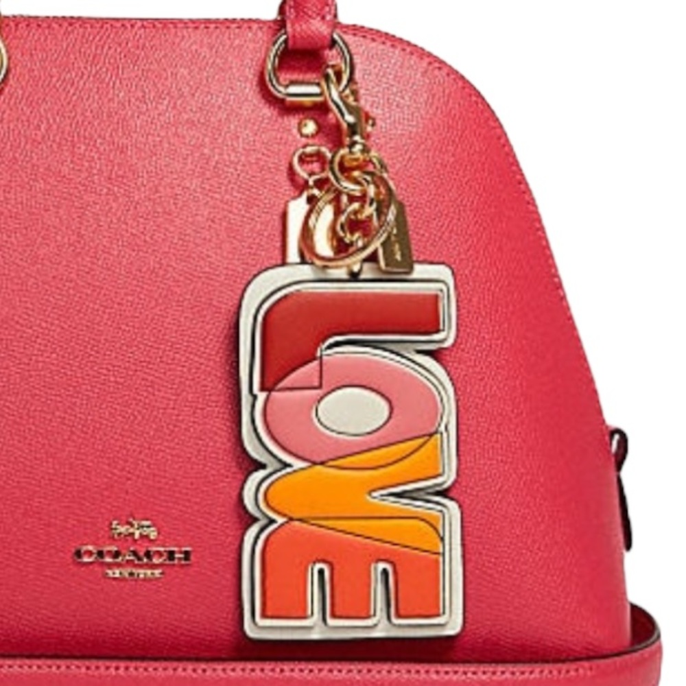 Coach Love Bag Charm - Picture 2 of 9